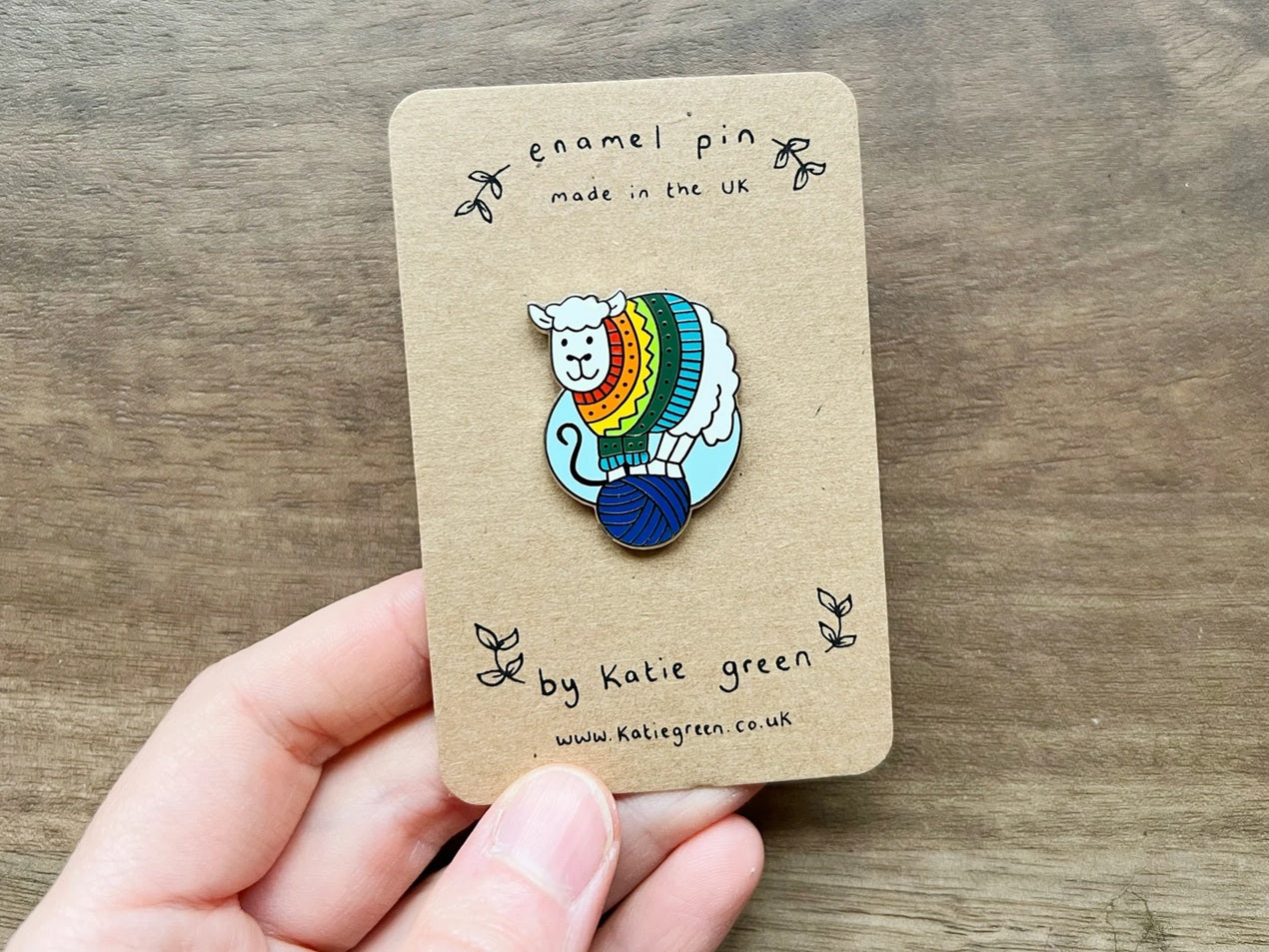 Katie Green Enamel Pin