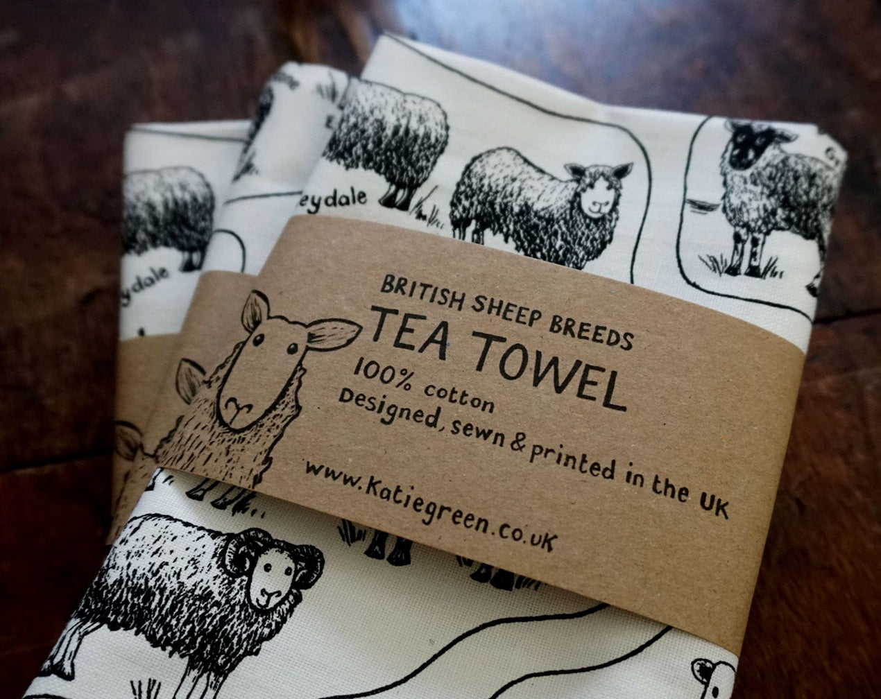 Katie Green Tea Towel
