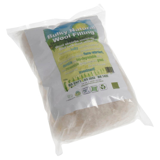 Natural Wool toy and cushion filling