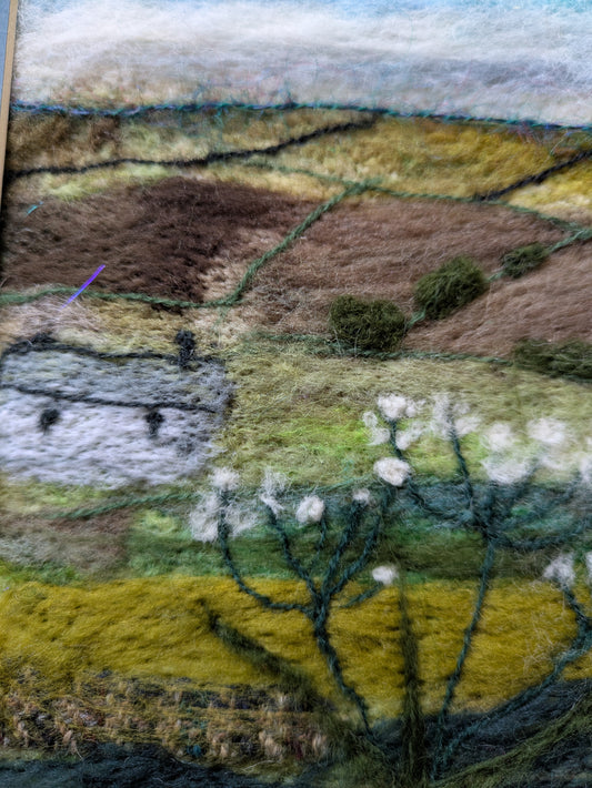 Needlefelt Art: Moorland Wanderings