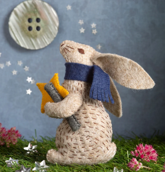 NEW! Embroider Professor Hare from Corinne LaPierre