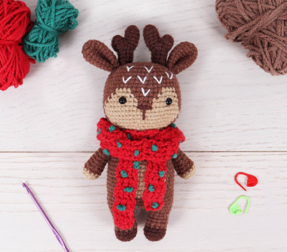 Amigurumi Christmas Reindeer