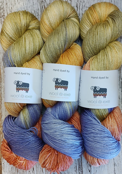 Merino & Silk 4 ply - hand-dyed