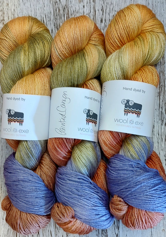 Merino & Silk 4 ply - hand-dyed