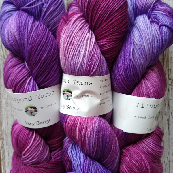 Lilypond Yarns 4 ply