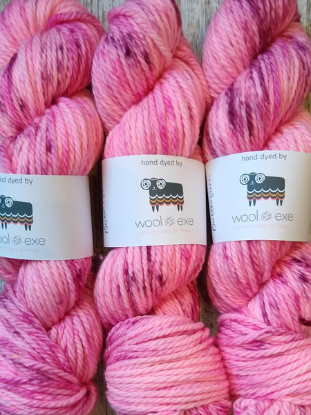 Hand dyed Merino chunky