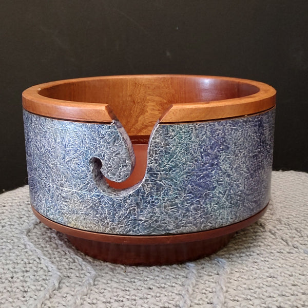 Hand-turned yarn bowls