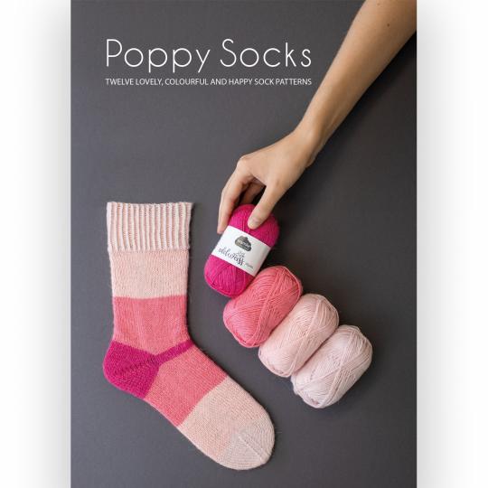 Kremke Soul Wool - Poppy Socks Pattern Book