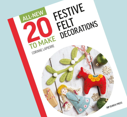 Festive Felt Decorations Book (all new 20 to make series)