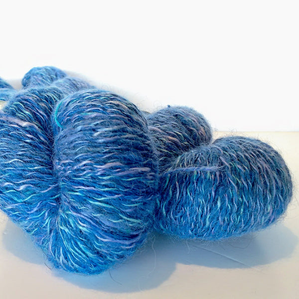 Hand spun Suri, baby, alpaca, camel and alpaca/silk blends