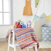 Bo Peep Crochet Carousel Baby Blanket
