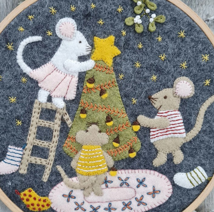 Corinne Lapierre Felt Applique Hoop kits