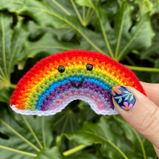 Next step crochet: Rainbow!