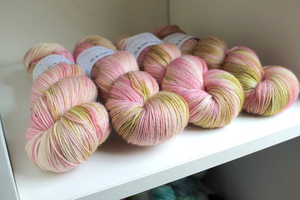 RiverKnits hand-dyed 4 ply