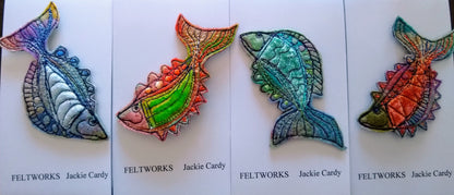 Feltworks brooch