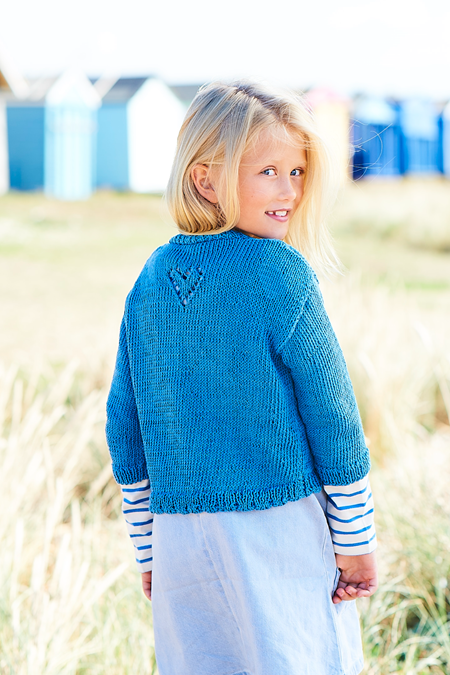 Girls cardigan DK pattern