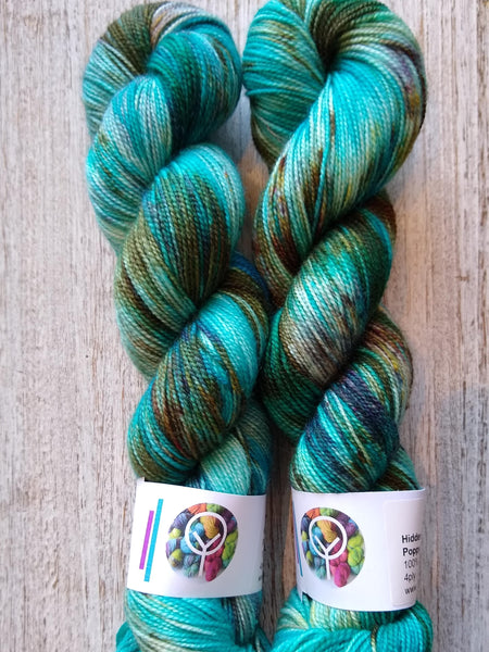 Poppy Sock 4 ply