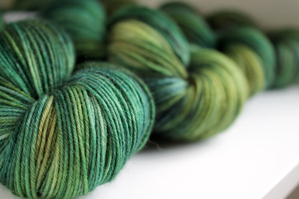 RiverKnits hand-dyed 4 ply