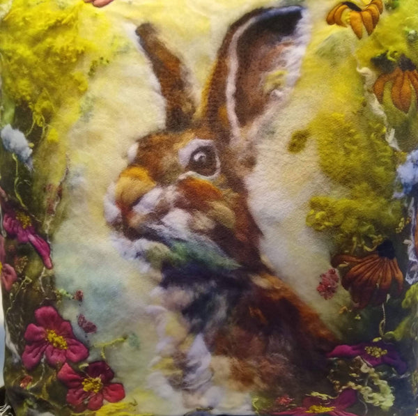 Marmalade Rose cushion