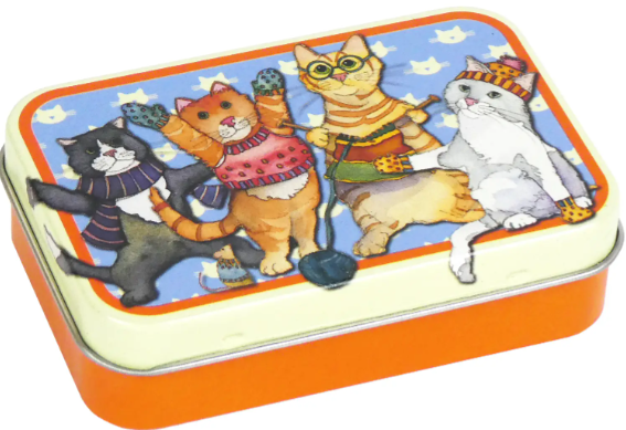 Stitch markers & storage tins