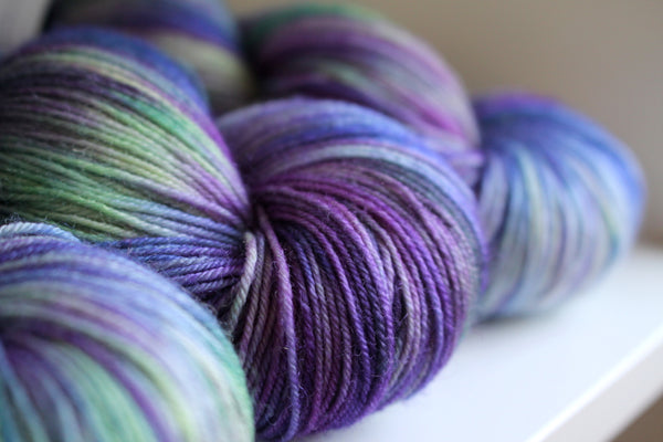 RiverKnits hand-dyed 4 ply