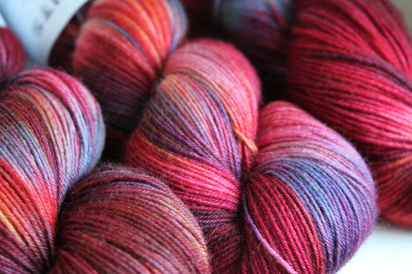 RiverKnits hand-dyed 4 ply