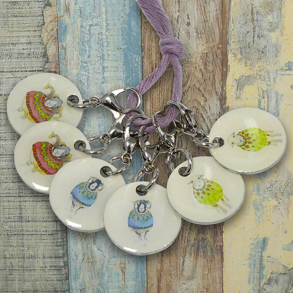 Stitch markers & storage tins