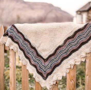 Knit a Shetland Hap shawl