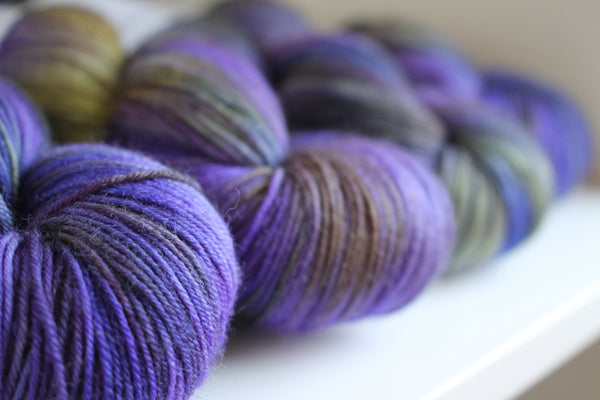 RiverKnits hand-dyed 4 ply