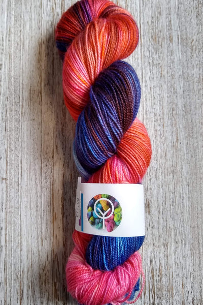 Poppy Sock 4 ply